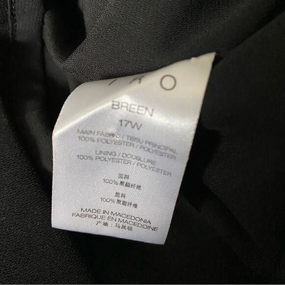 NWT IRO Breen Shift Style Cocktail Little Black Dress Size 8 - Picture 6 of 8